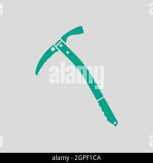 Ice Axe Icon Stock Vector