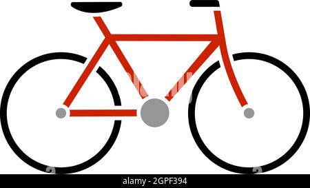 Bike Icon Stock Vector