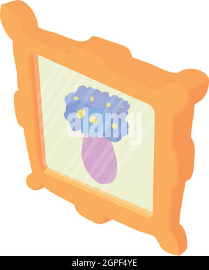 Vector cartoon photo picture creative wall frames. Frame empty gallery ...