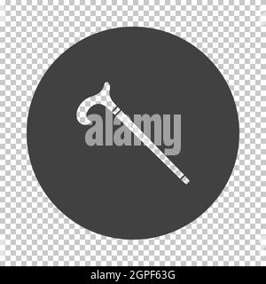 Walking Stick Icon Stock Vector