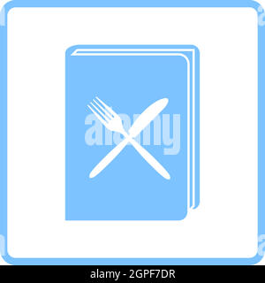 Menu Book Icon Stock Vector