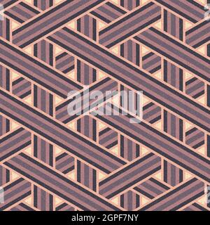 Computer-generated Hexagon Tile Connection art background design illustration Stock Vector