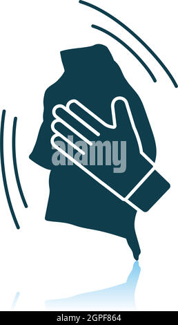 Wet Cleaning Icon Stock Vector