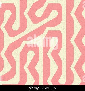 Computer-generated Hexagon Tile Connection art background design illustration Stock Vector