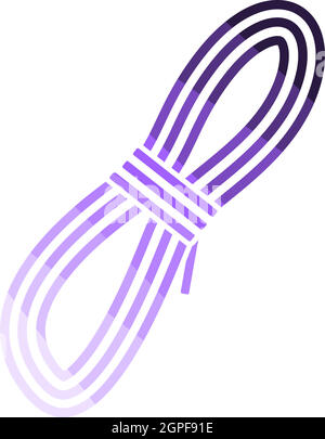 Climbing Rope Icon Stock Vector