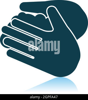 Hand Washing Icon Stock Vector