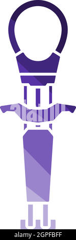Alpinist Camalot Icon Stock Vector