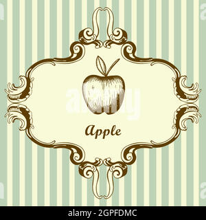 Icon Of Apple Stock Vector