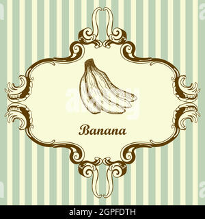 Icon Of Banana Stock Vector