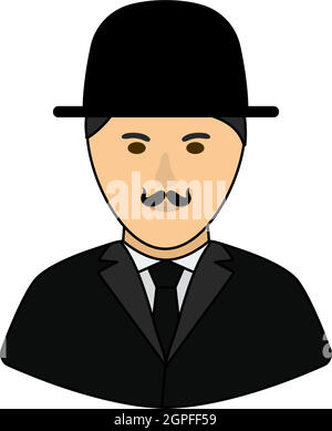 Detective Icon Stock Vector