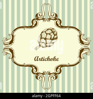Artichoke Icon Stock Vector