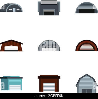 Garage storage icon, flat style Stock Vector Image & Art - Alamy