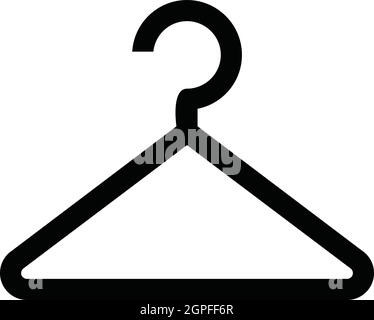 Hanger icon, simple style Stock Vector