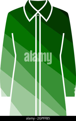 Business Blouse Icon Stock Vector