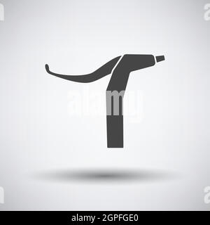 Bike HandleBar Brake Icon Stock Vector