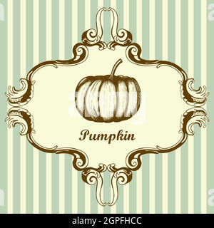 Pumpkin Icon Stock Vector