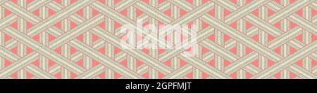 Computer-generated Hexagon Tile Connection art background design illustration Stock Vector