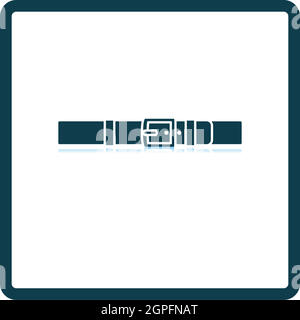 Trouser Belt Icon Stock Vector