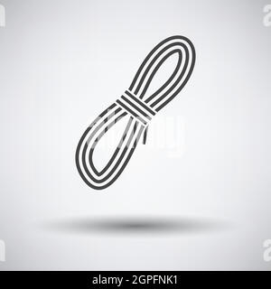 Climbing Rope Icon Stock Vector