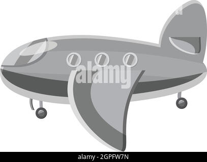 Airplane passenger plane icon Stock Vector