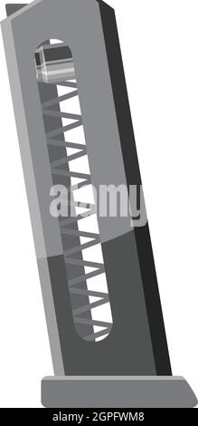 Military rifle icon, gray monochrome style Stock Vector Image & Art - Alamy