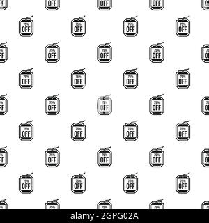 Percent seamless business background pattern. Discount illustration.  Economic finance promotion image Stock Photo - Alamy