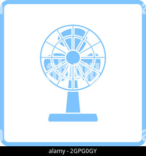 Electric Fan Icon Stock Vector