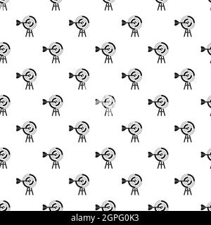 Target pattern, simple style Stock Vector