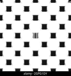 Studio backdrop pattern, simple style Stock Vector