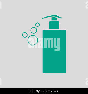 Dispenser Of Liquid Soap Icon Stock Vector