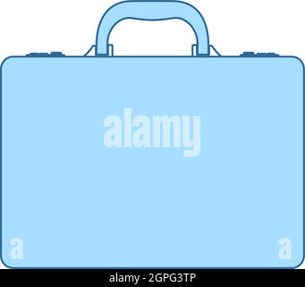 Business Briefcase Icon Stock Vector