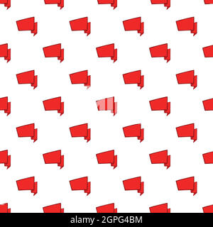 Ribbon quality pattern, cartoon style Stock Vector