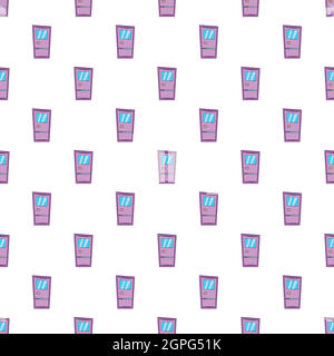 Door pattern, cartoon style Stock Vector