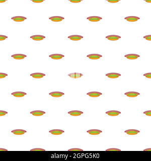 Small sports stadium pattern, cartoon style Stock Vector