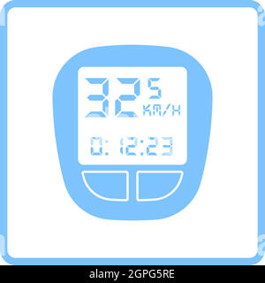Bike Computer Icon Stock Vector