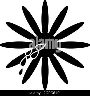 Watering plant icon, simple black style Stock Vector Image & Art - Alamy
