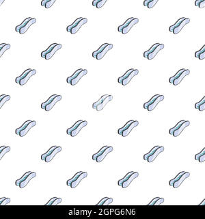 Escalator pattern, cartoon style Stock Vector