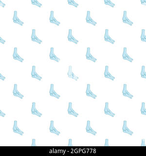 Bones pattern, cartoon style Stock Vector