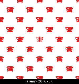 Decorative ribbon quality pattern, cartoon style Stock Vector