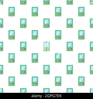 Tetris pattern, cartoon style Stock Vector