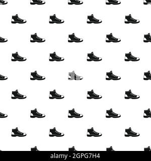 Boot pattern, simple style Stock Vector