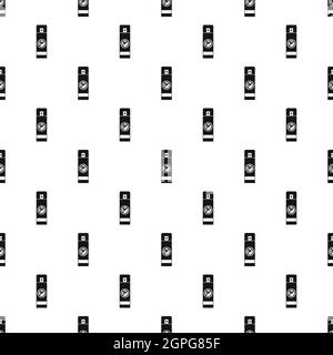 Mosquito spray pattern, simple style Stock Vector