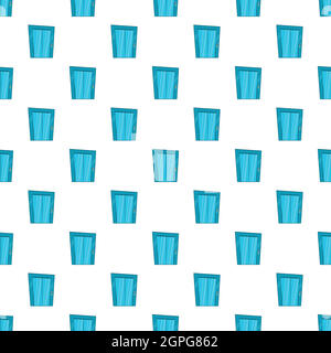 Door of elevator pattern, cartoon style Stock Vector