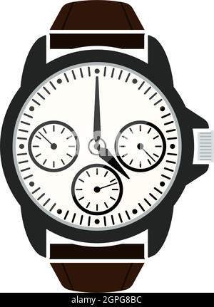 Business Watch Icon Stock Vector