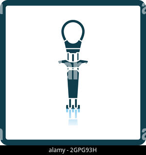 Alpinist Camalot Icon Stock Vector