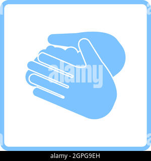 Hand Washing Icon Stock Vector