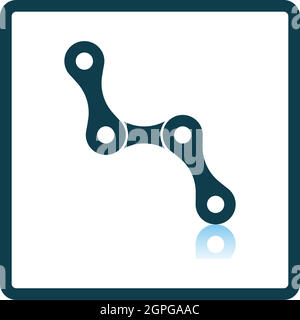 Bike Chain Icon Stock Vector