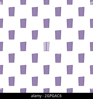 Blinds pattern, cartoon style Stock Vector