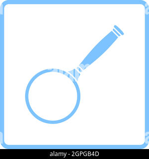 Magnifier Icon Stock Vector
