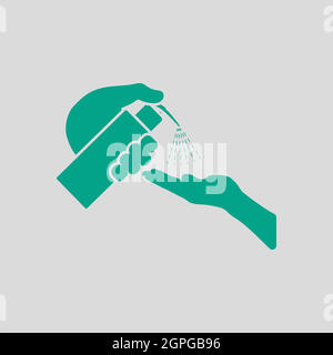 Dispenser Of Liquid Soap Icon Stock Vector